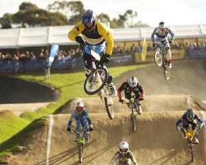 BMX racing.